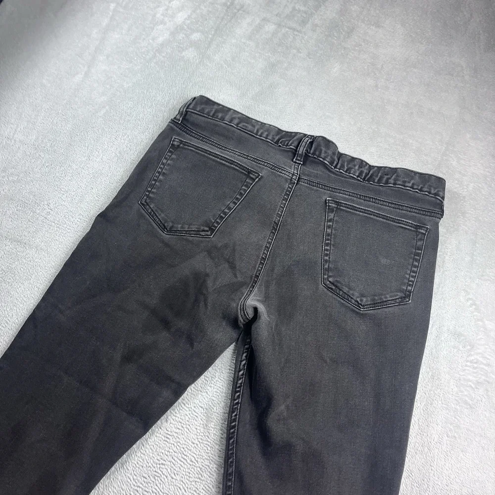 Banana Republic Traveler Jean 34x28* Slim Fit Mens Denim Pants Black‎